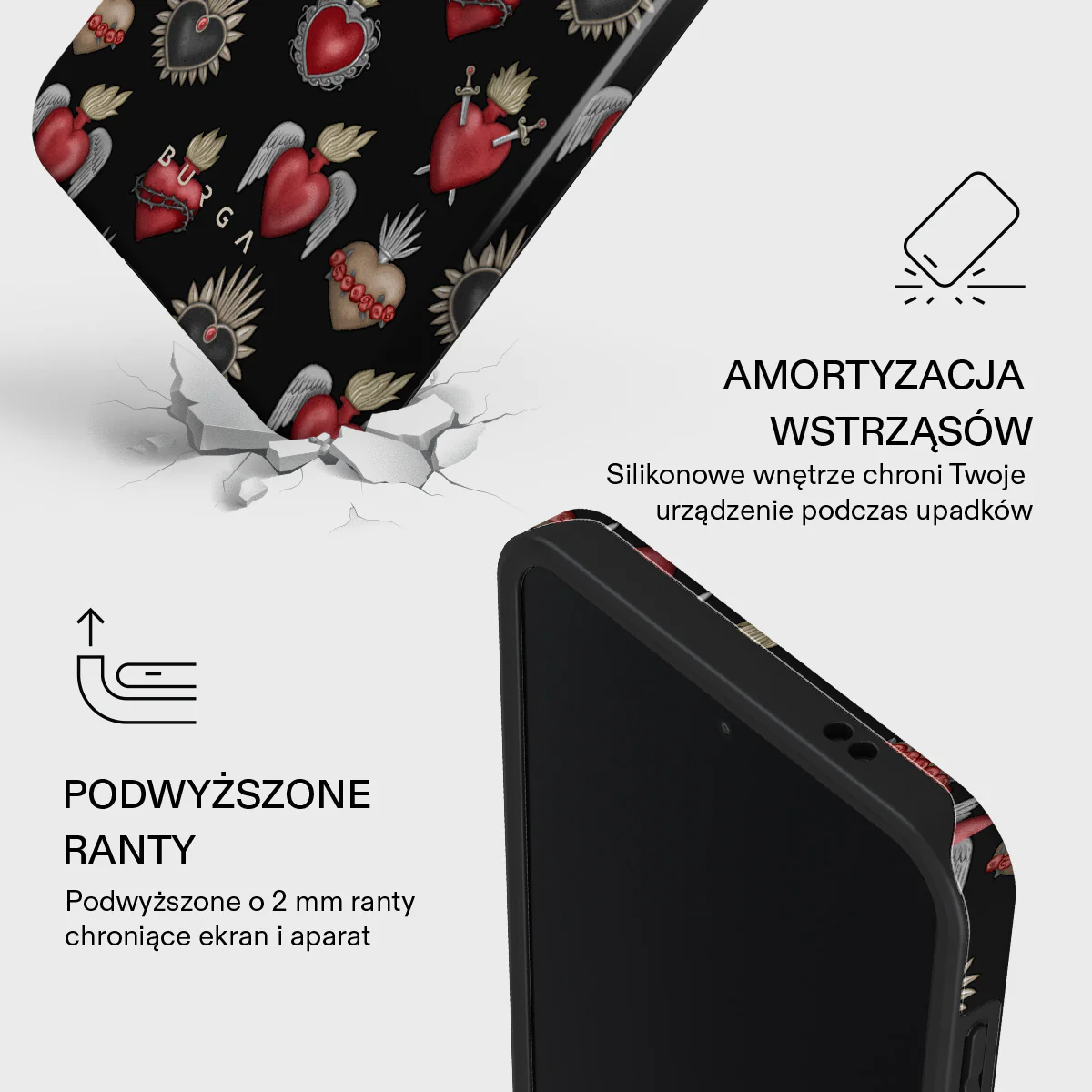Sworn Hearts - Samsung Galaxy A57 5G Etui - Image 4