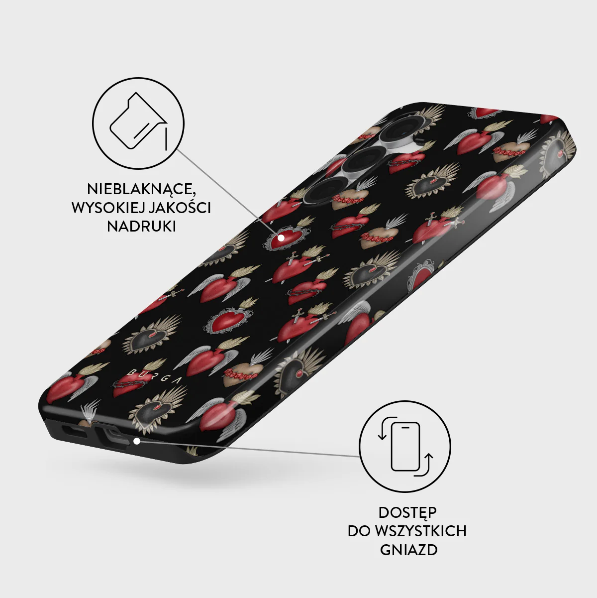 Sworn Hearts - Samsung Galaxy S25 FE Etui - Image 3
