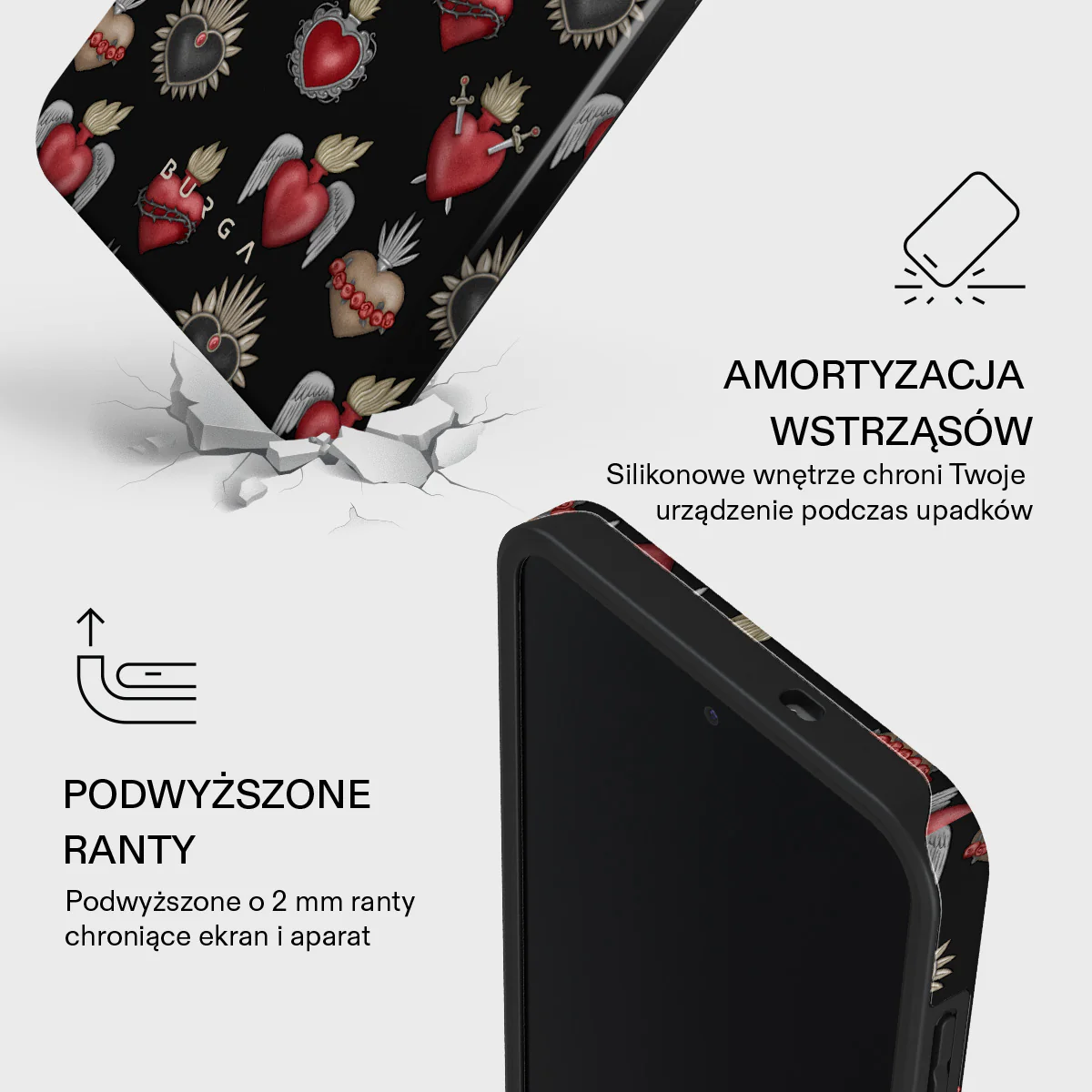 Sworn Hearts - Samsung Galaxy S25 FE Etui - Image 4