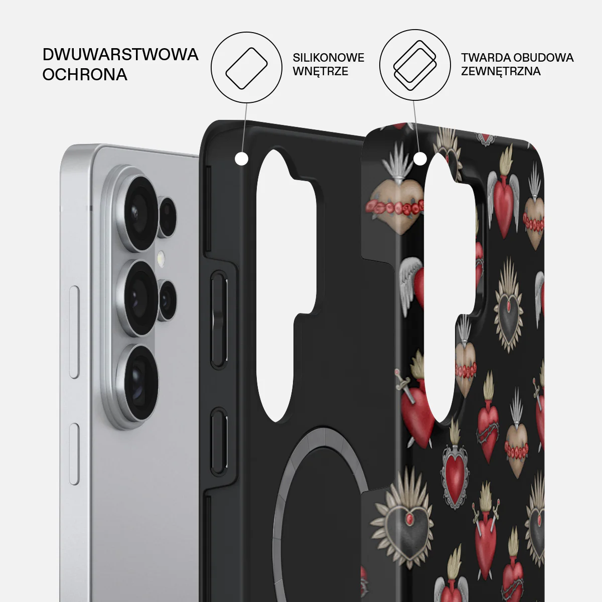 Sworn Hearts - Samsung Galaxy S26 Ultra Etui - Image 2