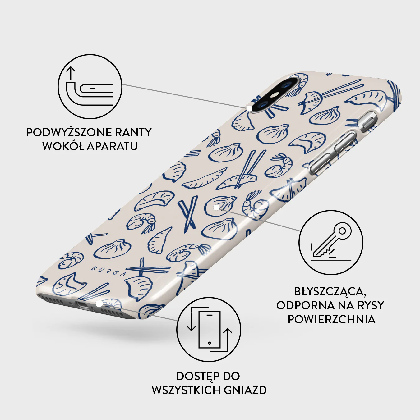 Takeout - iPhone X / XS Etui - Image 3