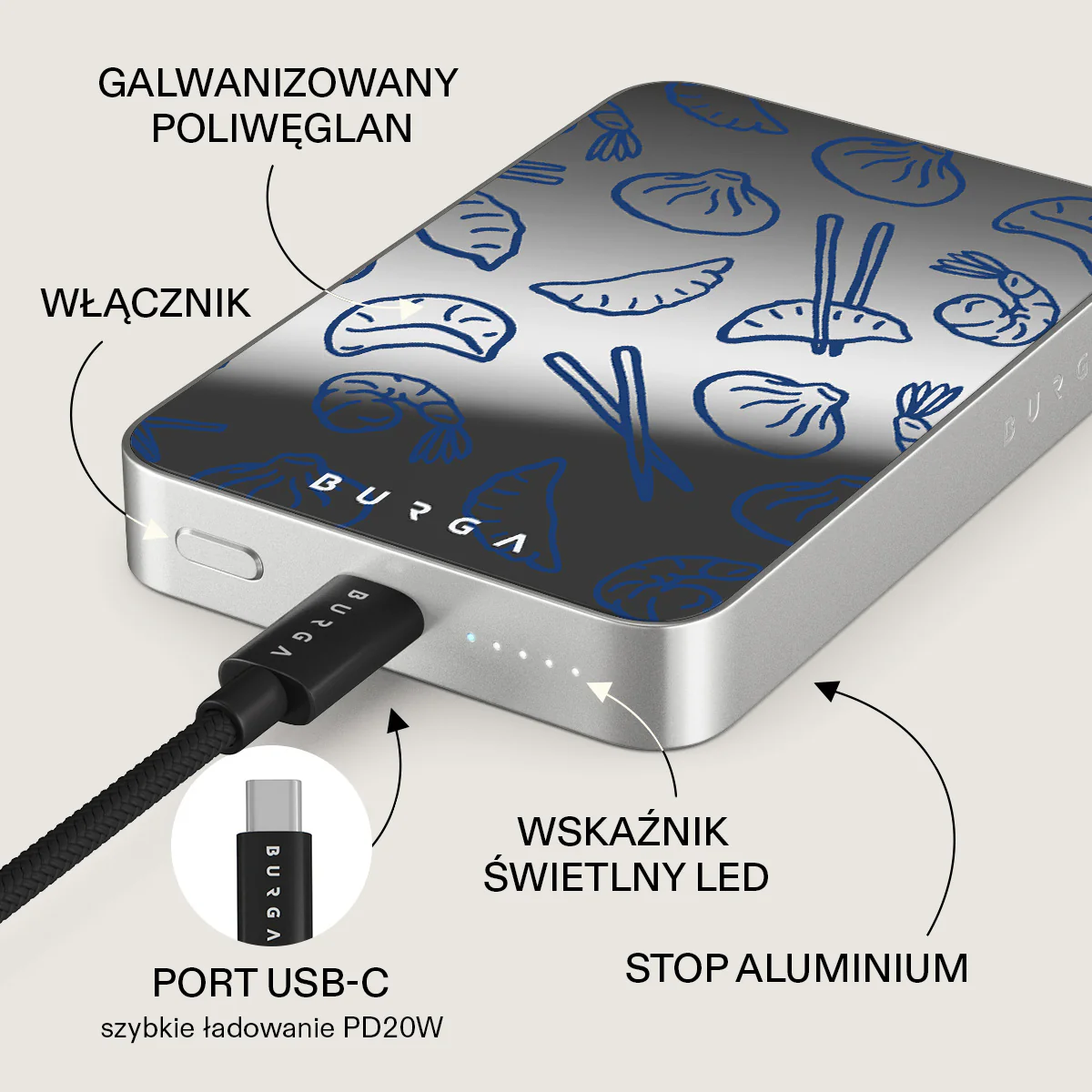 Takeout - Magnetyczny power bank - Image 75