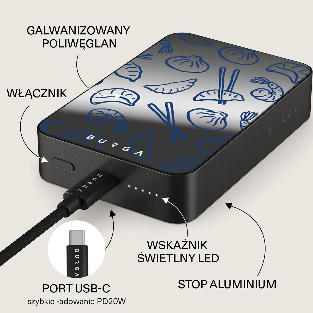 Takeout - Magnetyczny power bank - Image 80