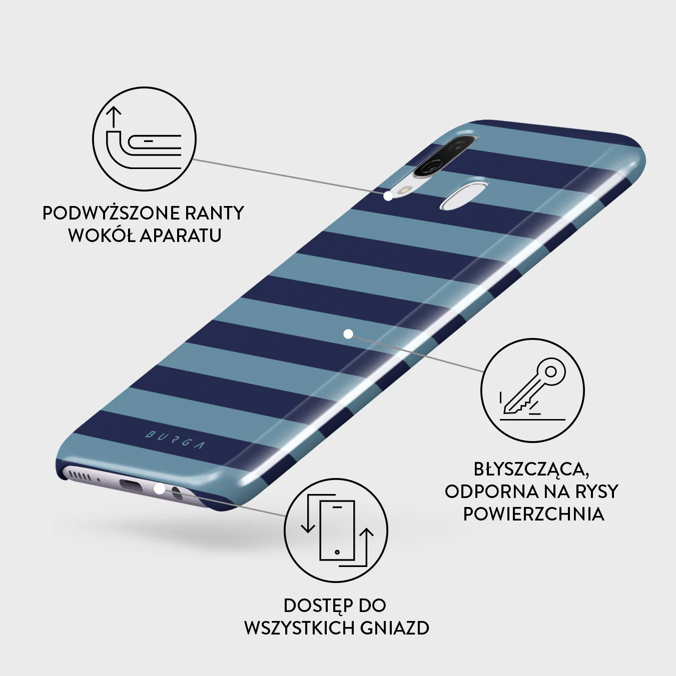 Takeover - Samsung Galaxy A40 Etui - Image 3