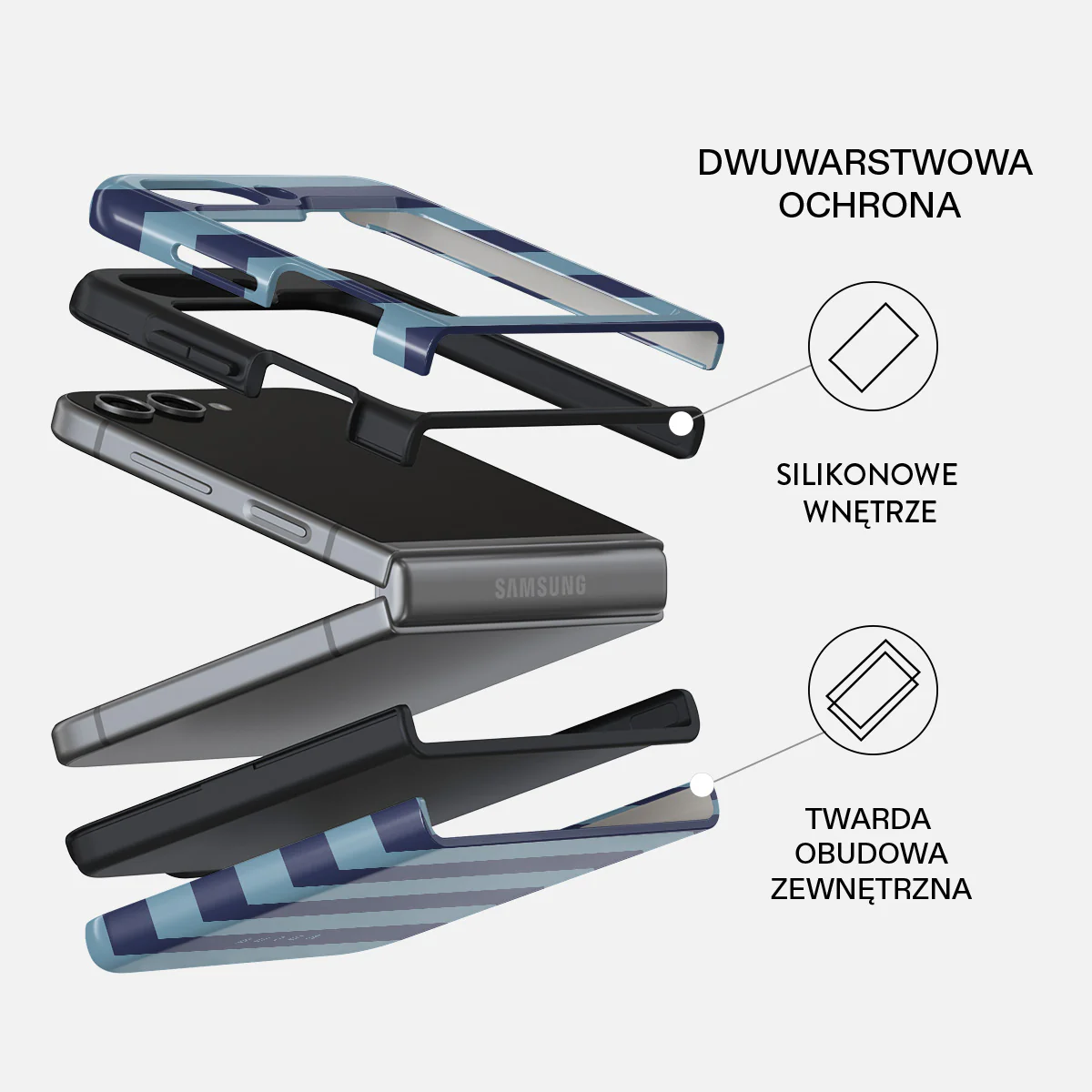 Takeover - Samsung Galaxy Z Flip 5 Etui - Image 2