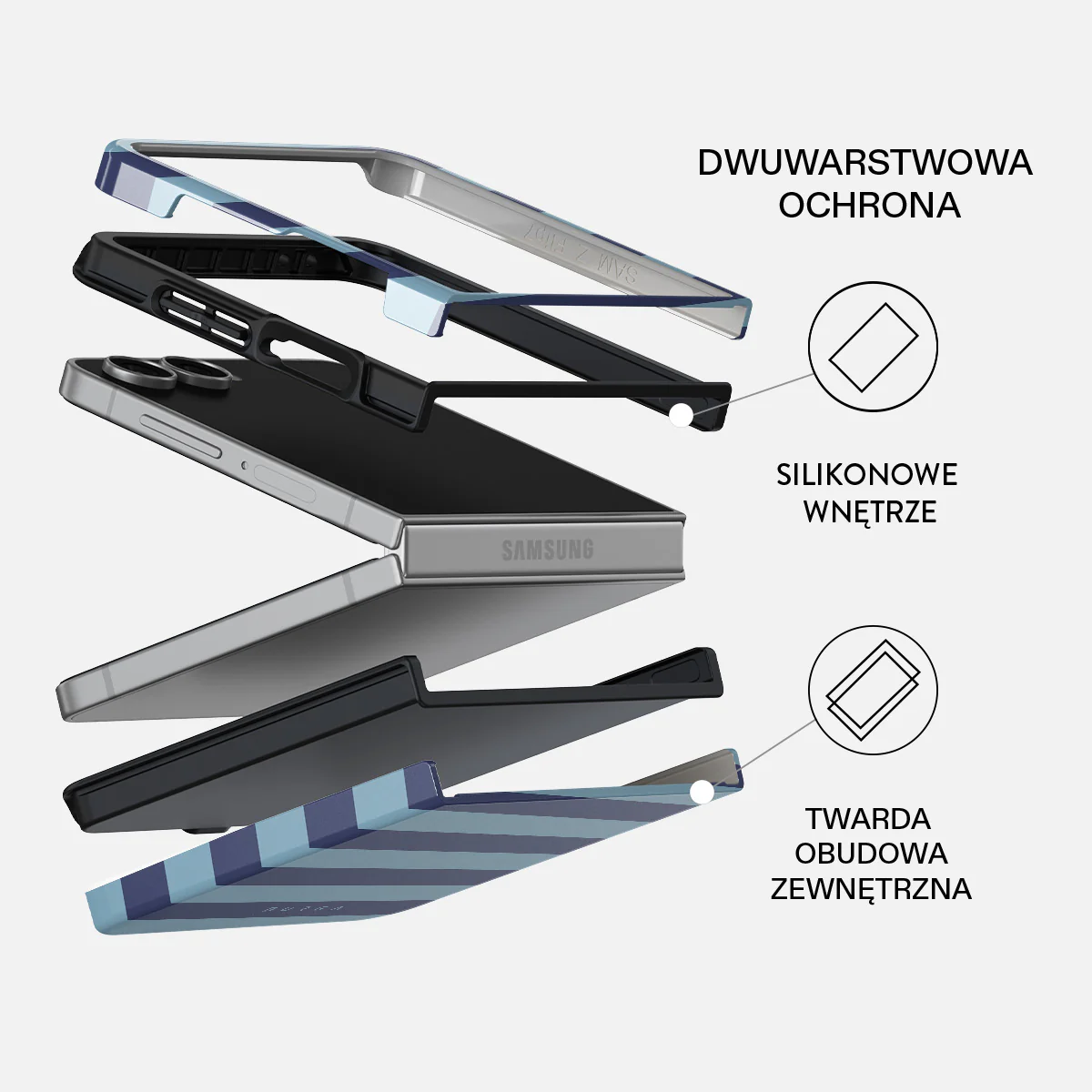 Takeover - Samsung Galaxy Z Flip 7 Etui - Image 2