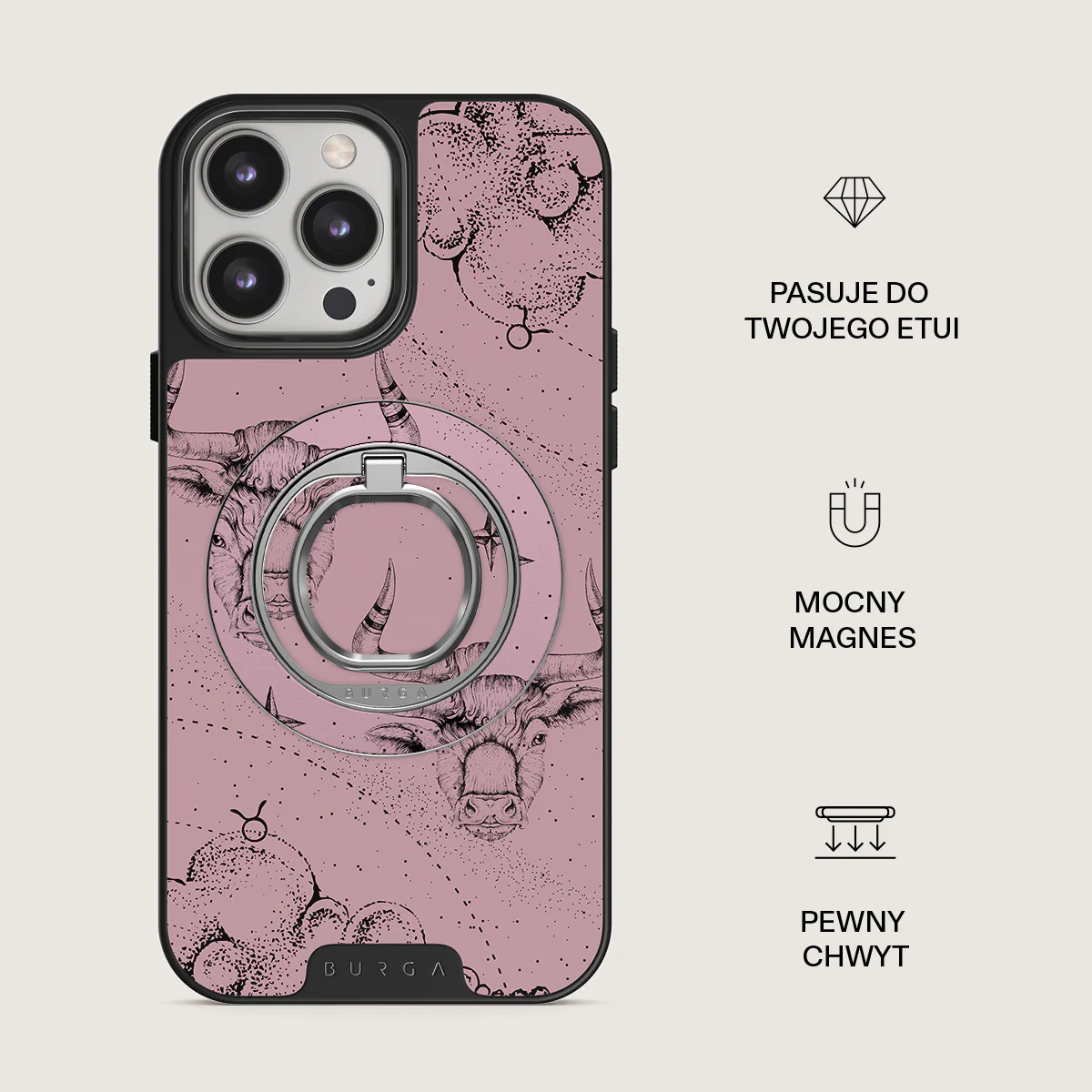 Taurus - Magnetyczny Okrągły Uchwyt - Image 10