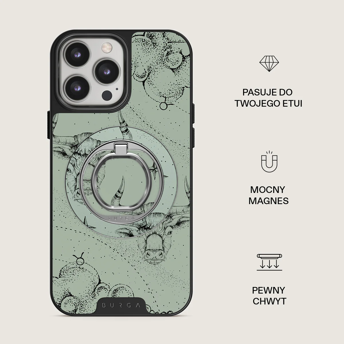 Taurus - Magnetyczny Okrągły Uchwyt - Image 14