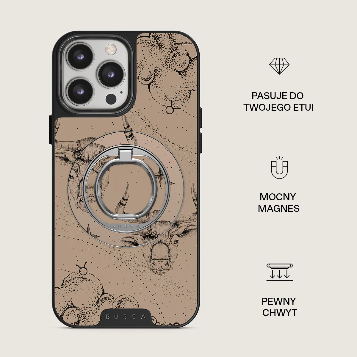 Taurus - Magnetyczny Okrągły Uchwyt - Image 18