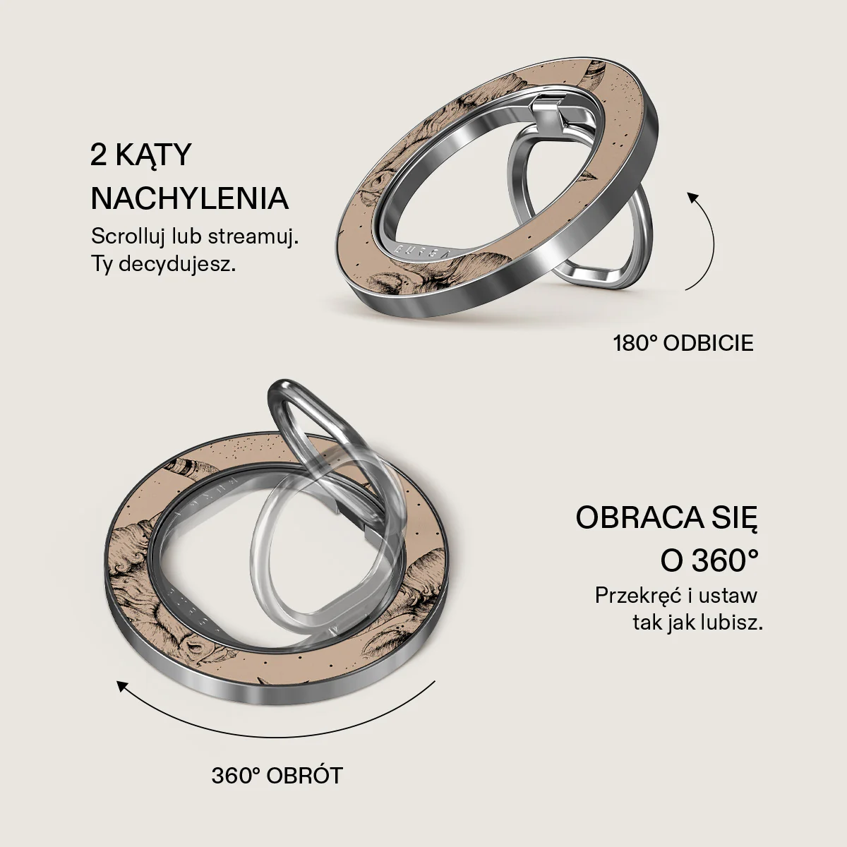 Taurus - Magnetyczny Okrągły Uchwyt - Image 19