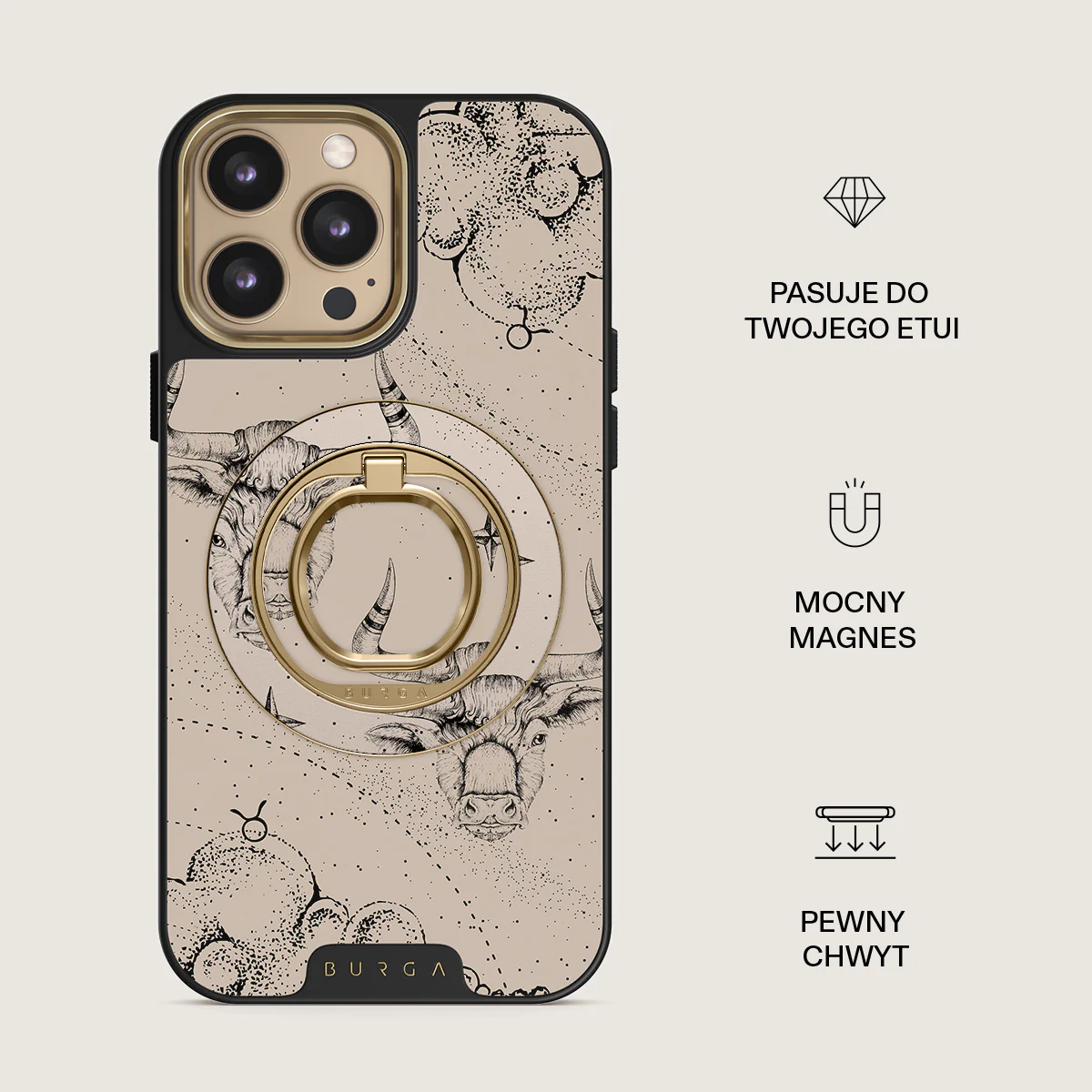 Taurus - Magnetyczny Okrągły Uchwyt - Image 22