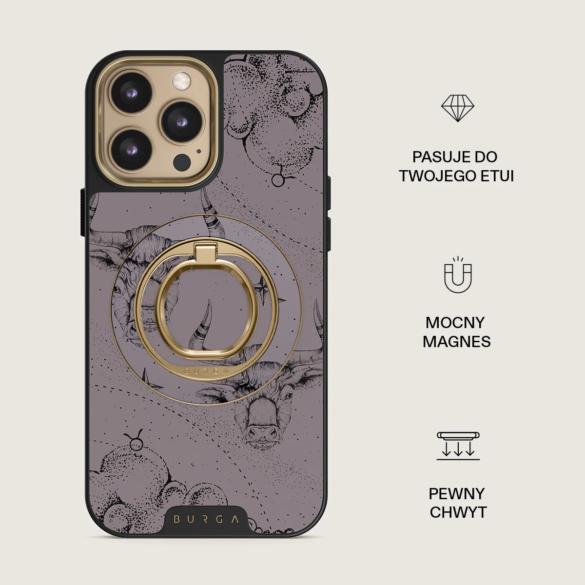 Taurus - Magnetyczny Okrągły Uchwyt - Image 26