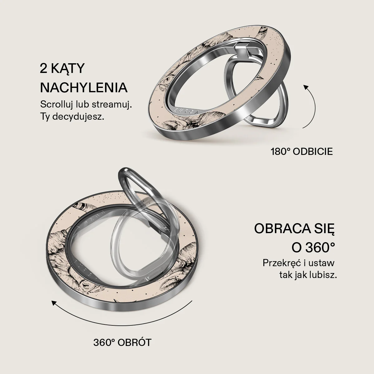 Taurus - Magnetyczny Okrągły Uchwyt - Image 3