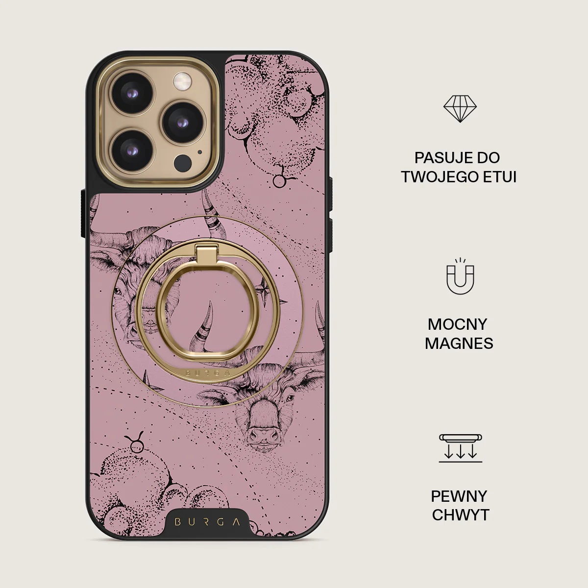Taurus - Magnetyczny Okrągły Uchwyt - Image 30