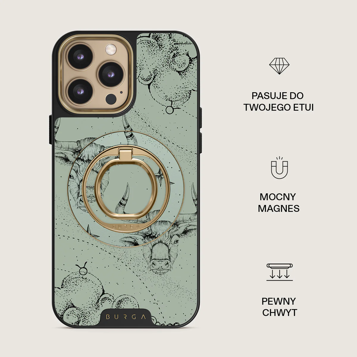 Taurus - Magnetyczny Okrągły Uchwyt - Image 34