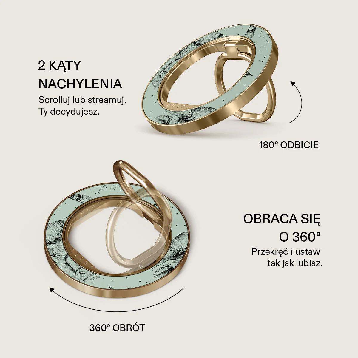 Taurus - Magnetyczny Okrągły Uchwyt - Image 35