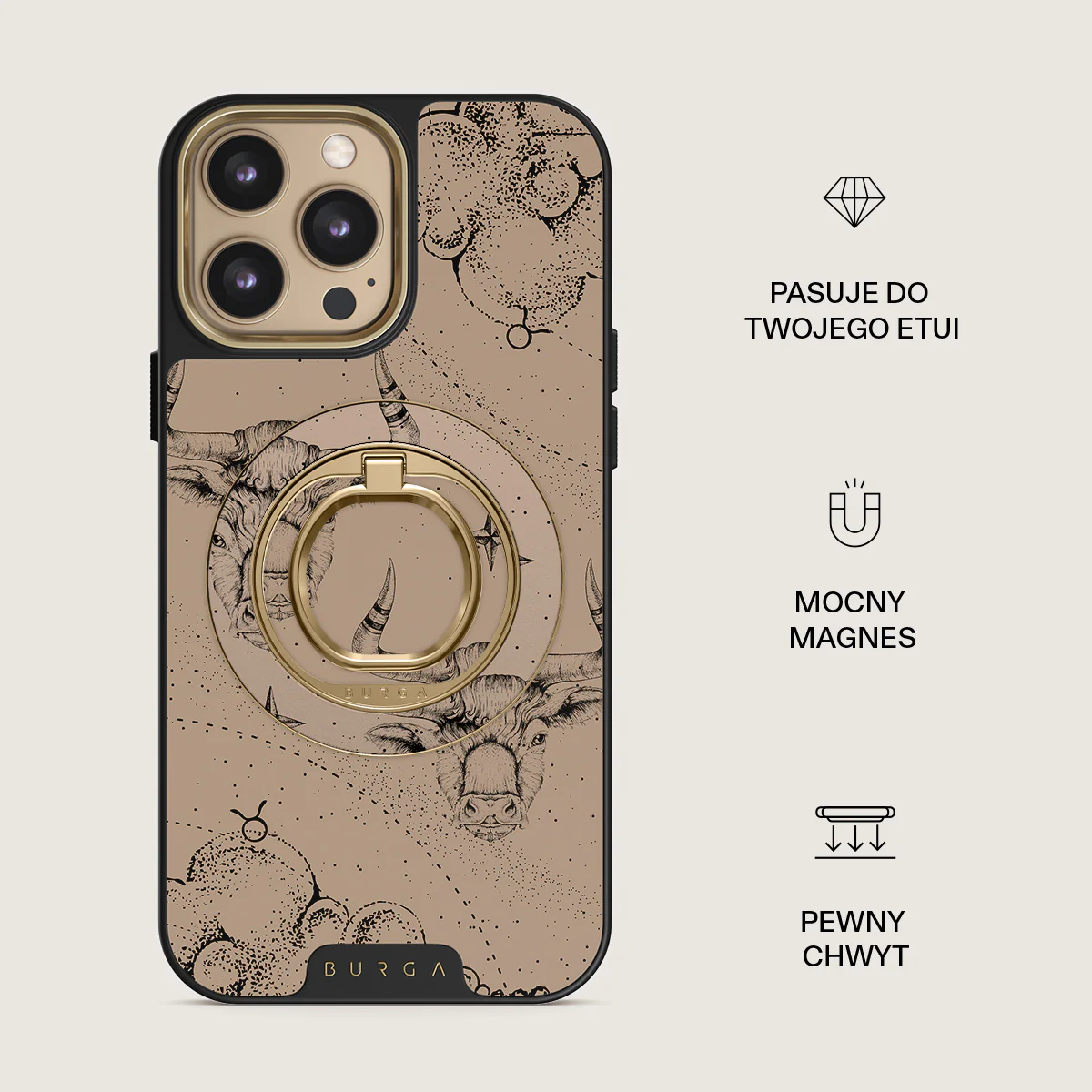 Taurus - Magnetyczny Okrągły Uchwyt - Image 38