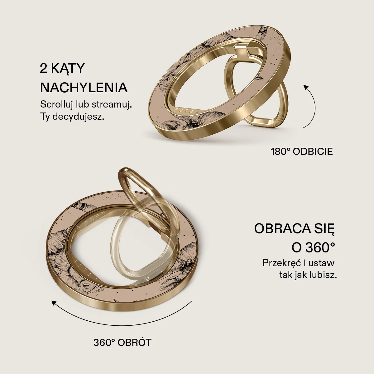 Taurus - Magnetyczny Okrągły Uchwyt - Image 39