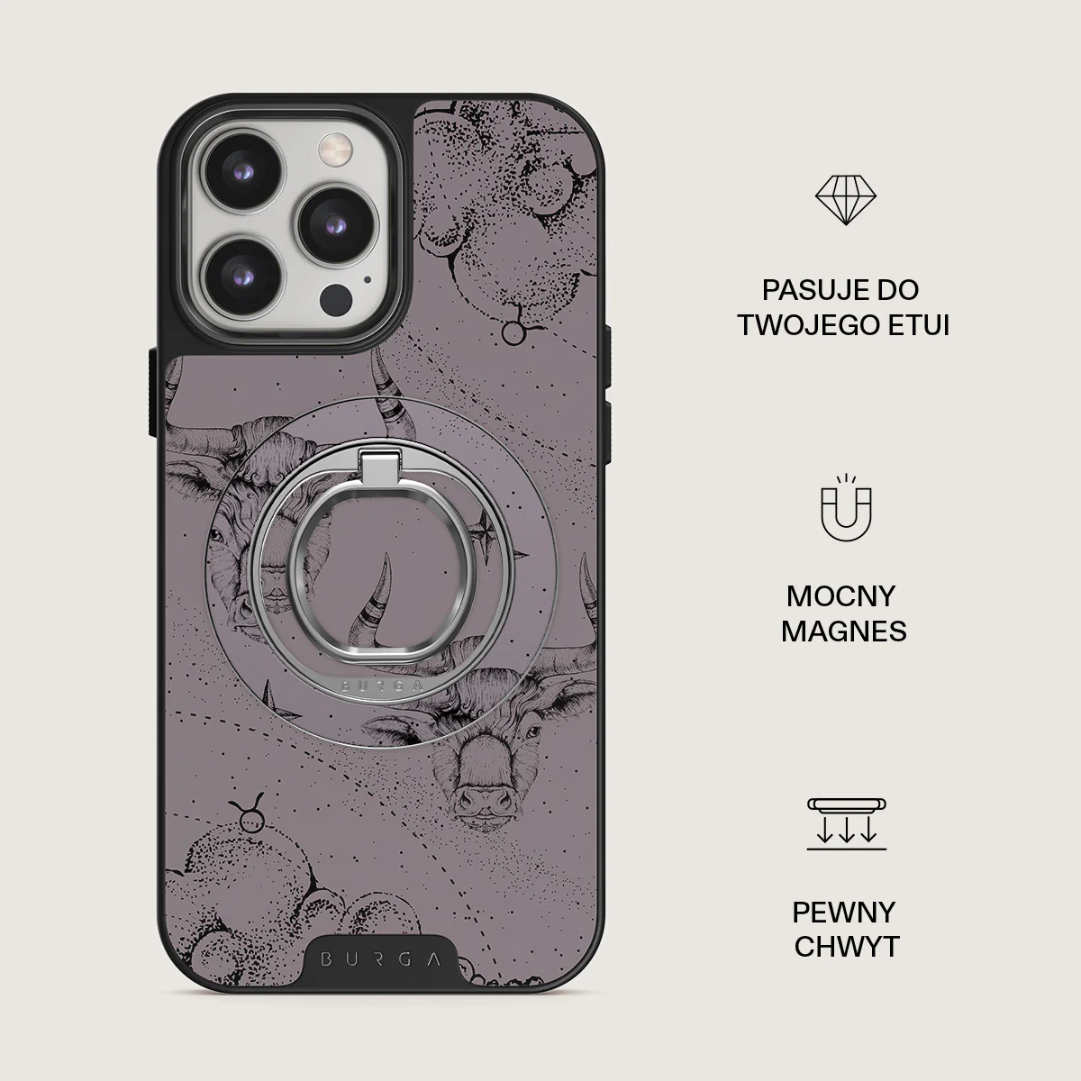 Taurus - Magnetyczny Okrągły Uchwyt - Image 6