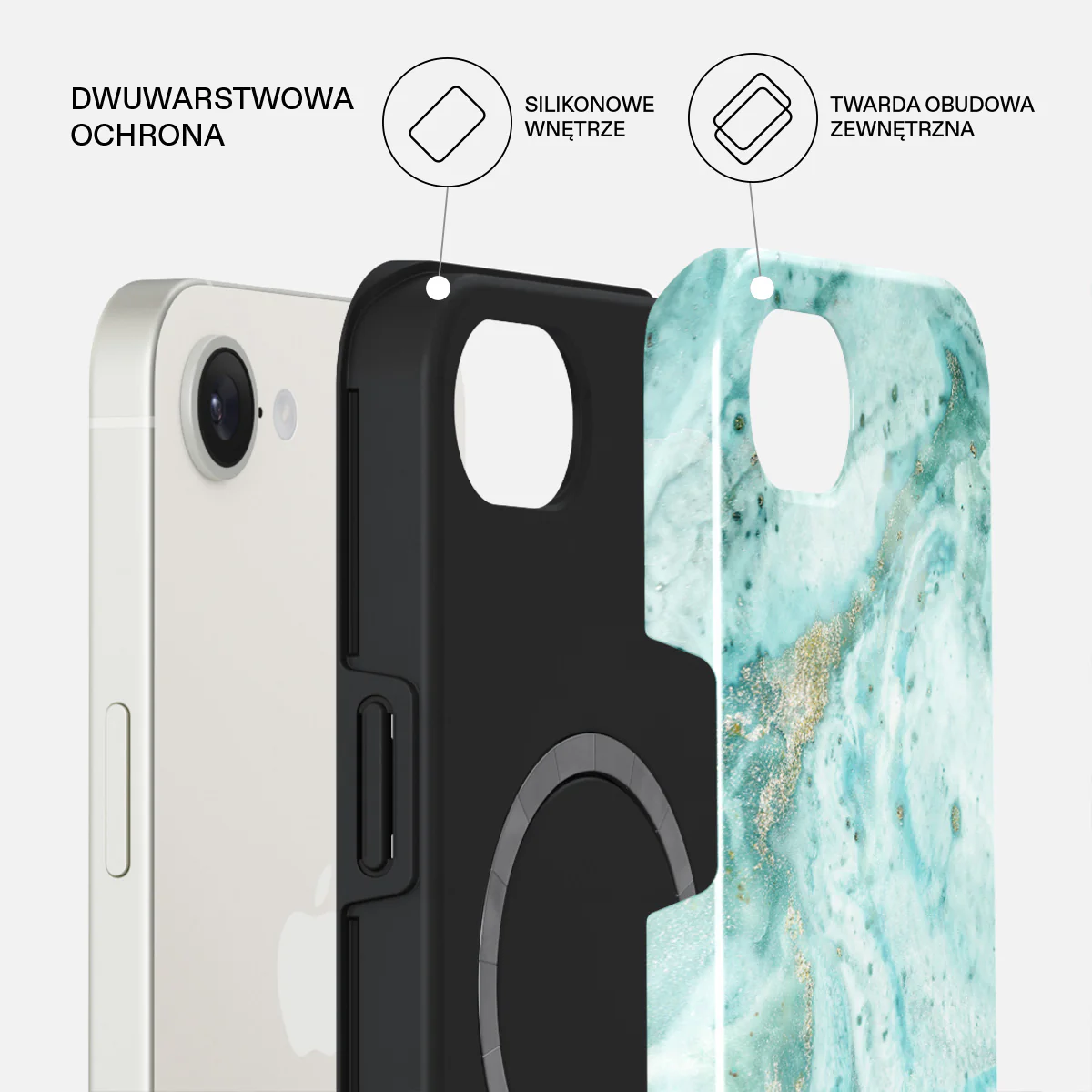 Uluwatu Waves - iPhone 17e Etui - Image 2