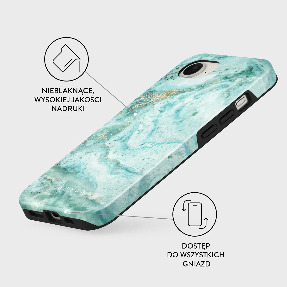 Uluwatu Waves - iPhone 17e Etui - Image 3
