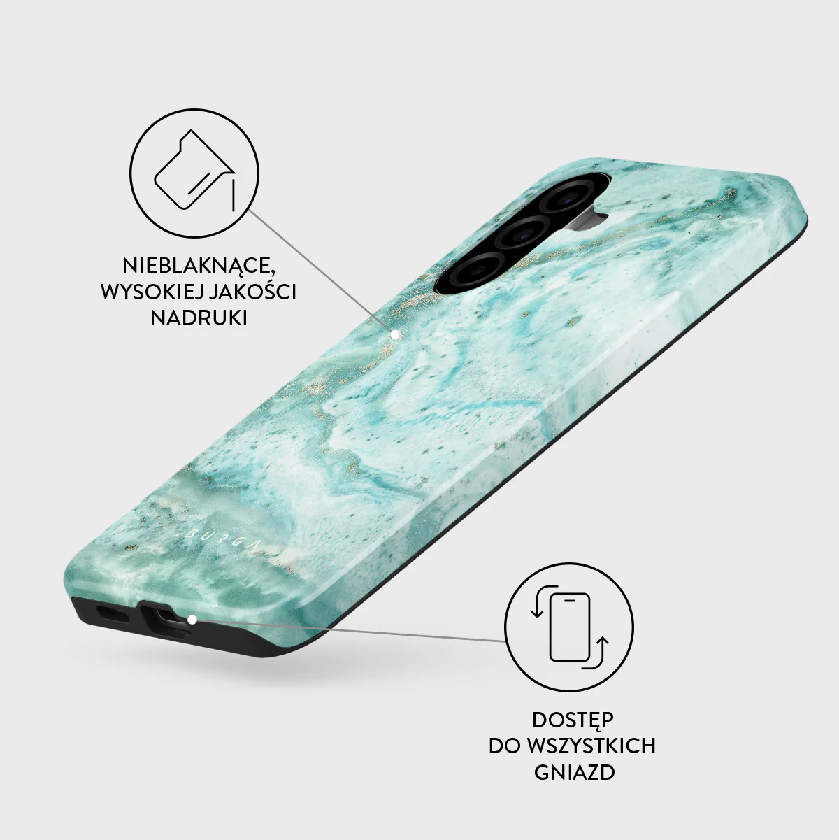 Uluwatu Waves - Samsung Galaxy A57 5G Etui - Image 3