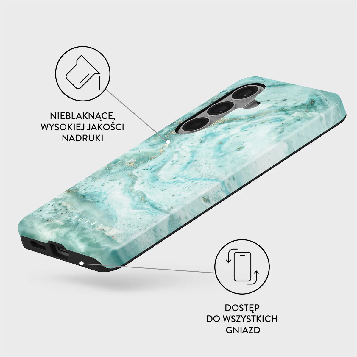 Uluwatu Waves - Samsung Galaxy S26 Plus Etui - Image 3