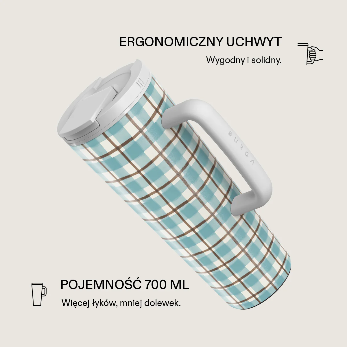 The Cottage - Kubek podróżny EasyGrip - Image 2