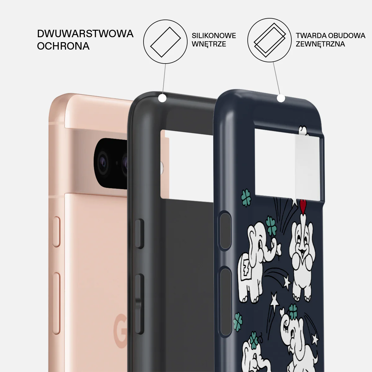 Think Big - Google Pixel 8 Etui - Image 2
