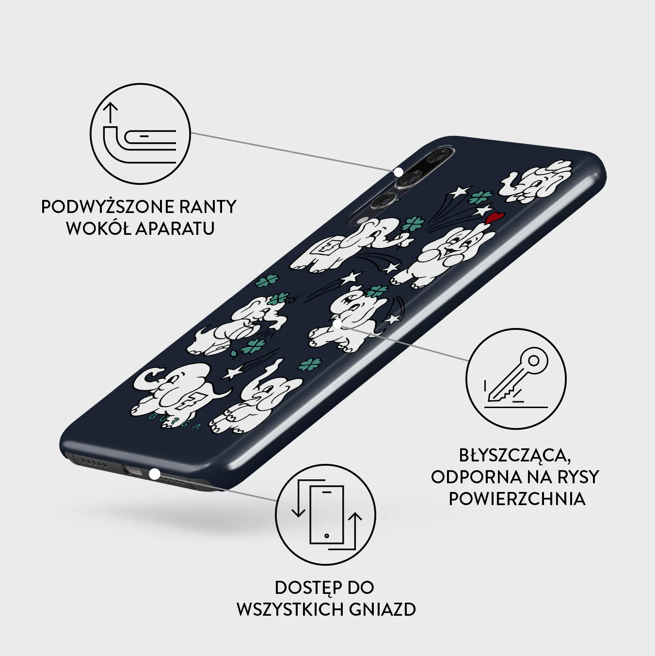 Think Big - Huawei P20 Etui - Image 3