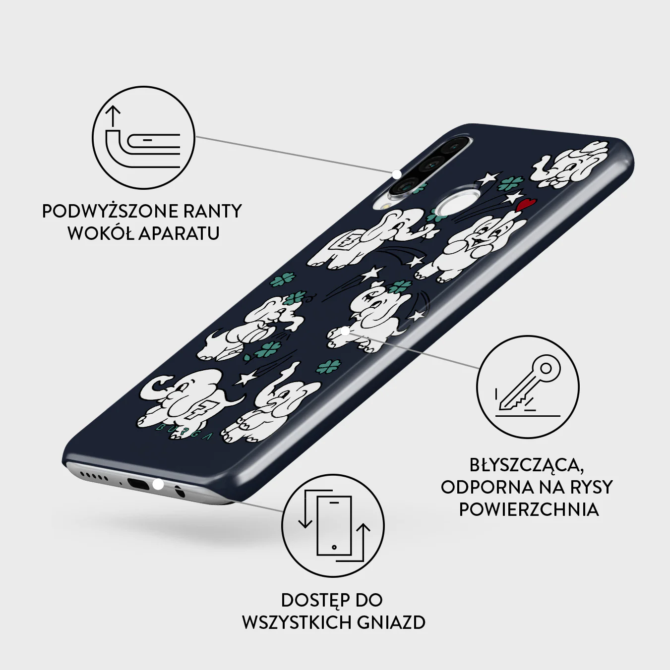 Think Big - Huawei P30 Lite Etui - Image 3