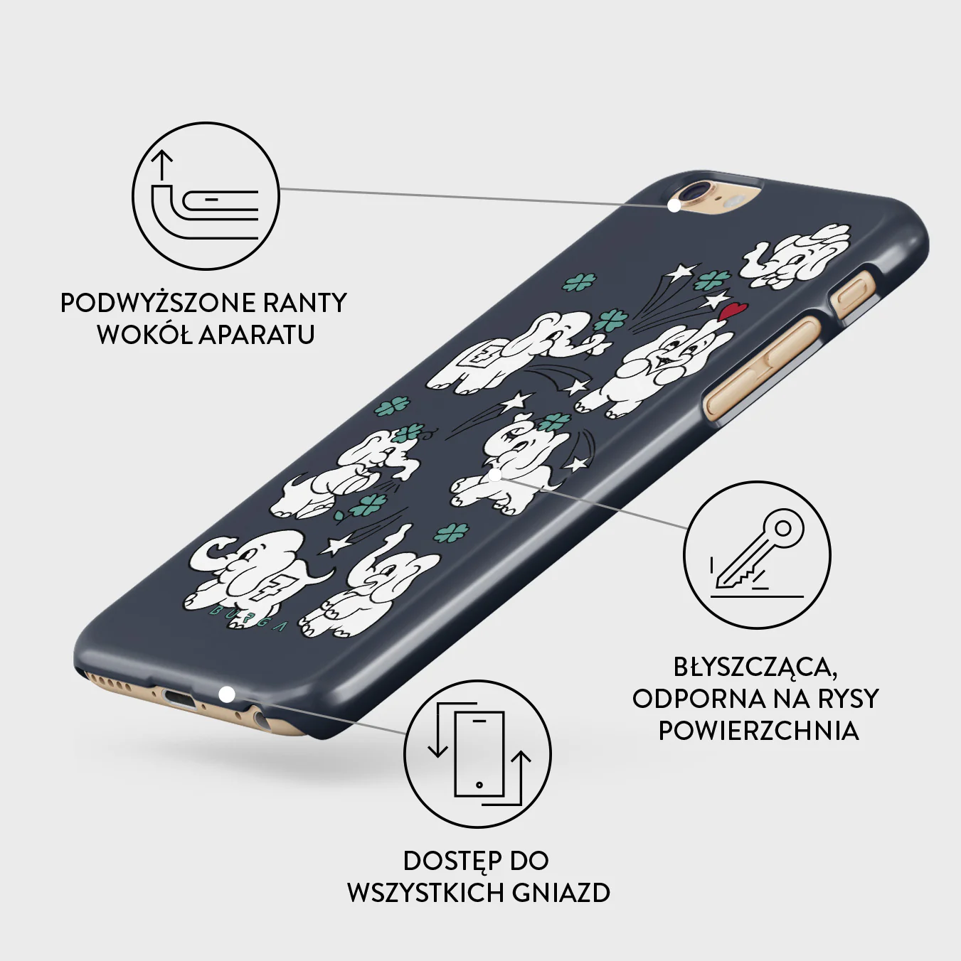 Think Big - iPhone 6 / 6S Etui - Image 3