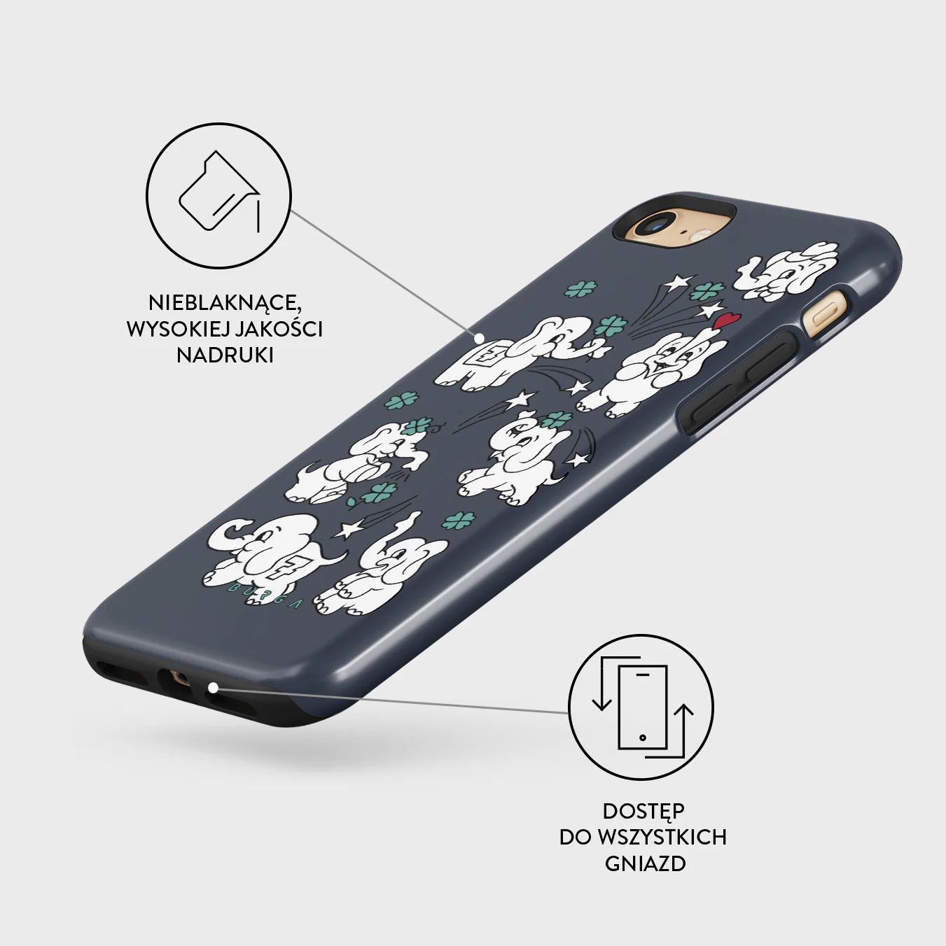 Think Big - iPhone SE (2022) Etui - Image 3