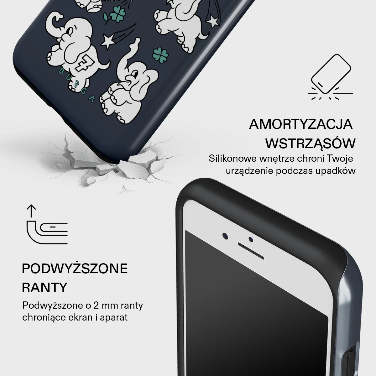 Think Big - iPhone SE (2022) Etui - Image 4