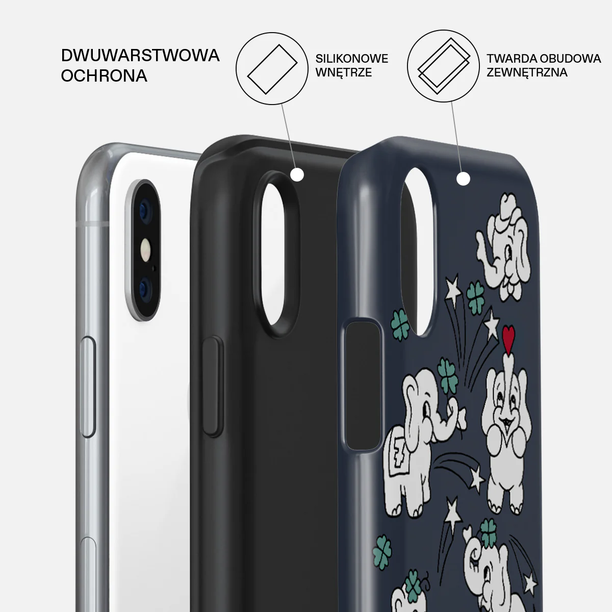 Think Big - iPhone X / XS Etui - Image 6