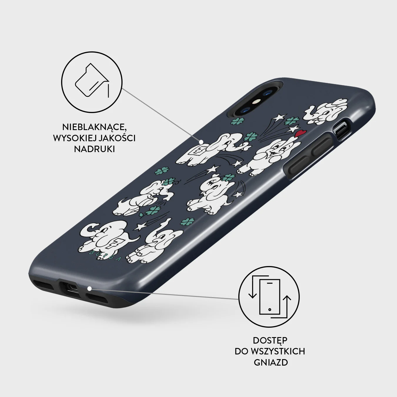 Think Big - iPhone X / XS Etui - Image 7
