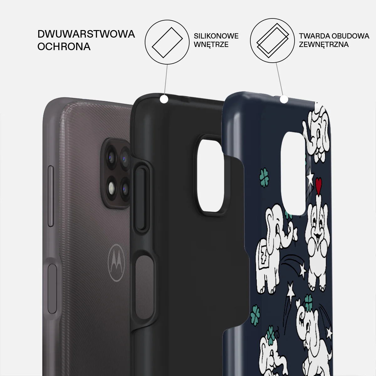 Think Big - Motorola Moto G Power 2021 Etui - Image 2