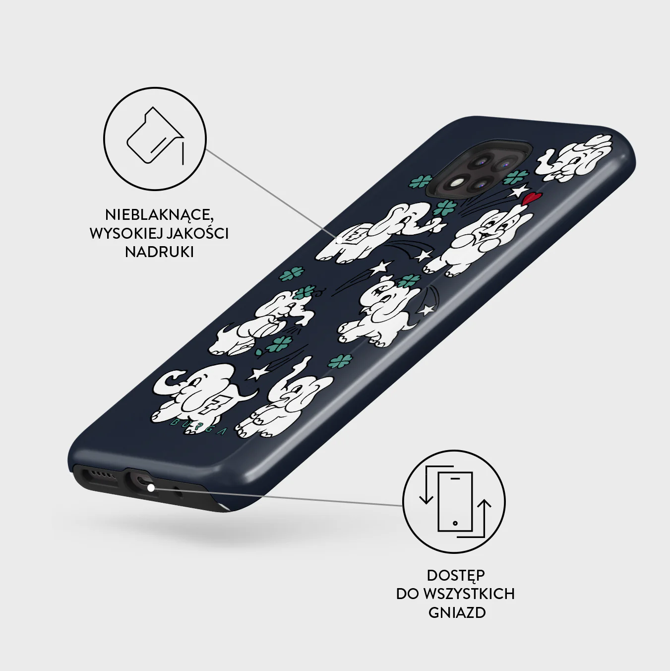 Think Big - Motorola Moto G Power 2021 Etui - Image 3
