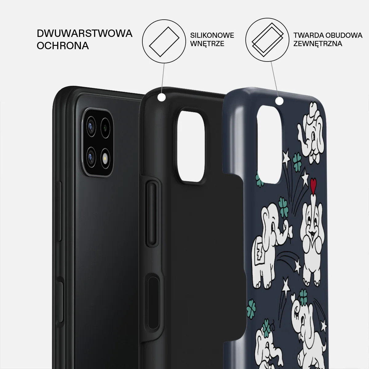 Think Big - Samsung Galaxy A22 5G Etui - Image 2