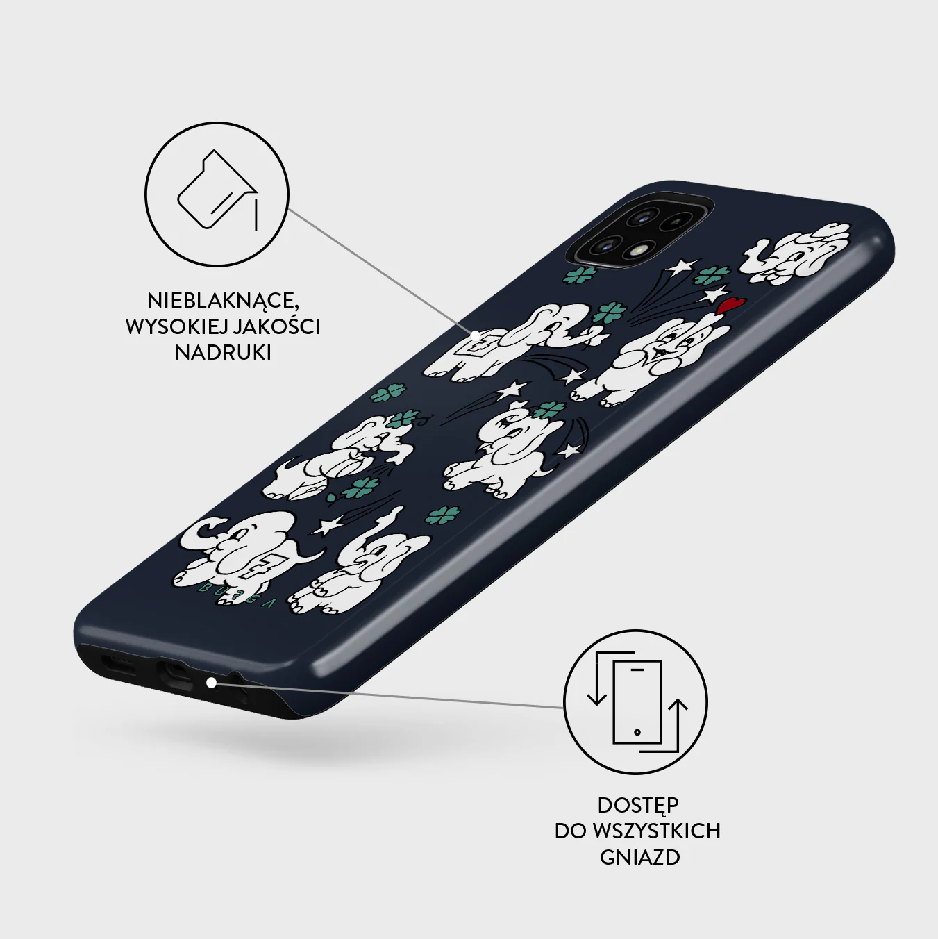 Think Big - Samsung Galaxy A22 5G Etui - Image 3