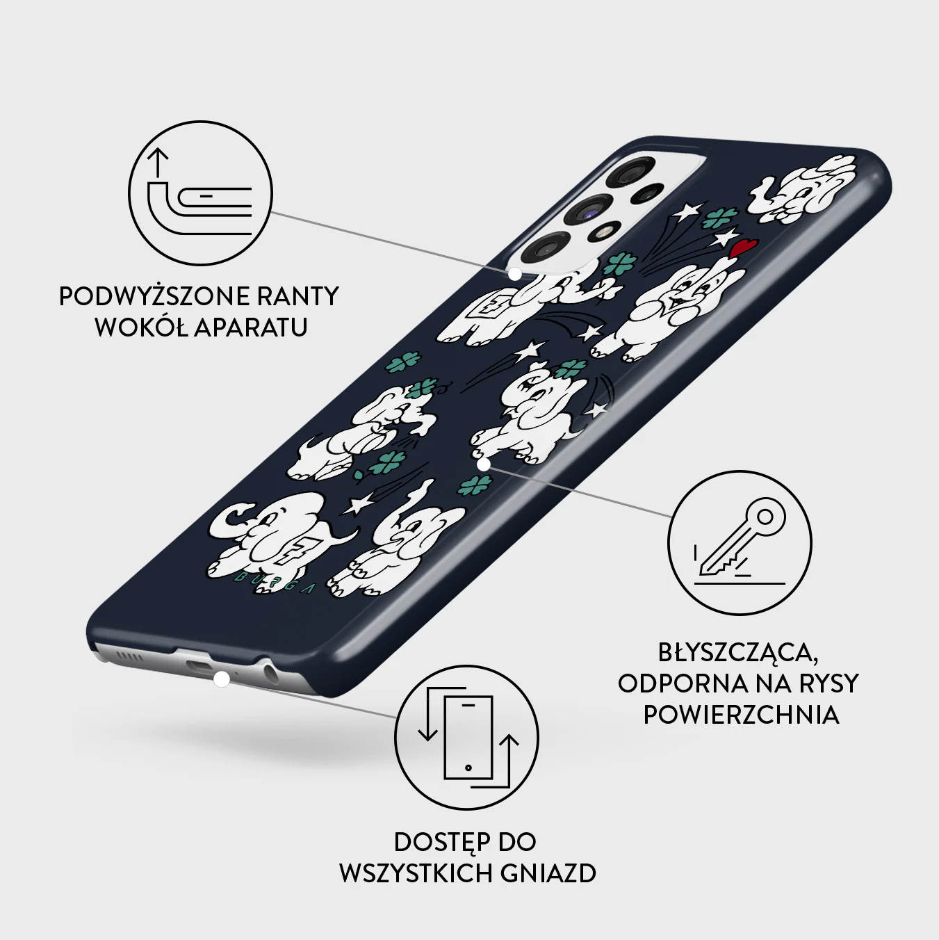 Think Big - Samsung Galaxy A72 4G / 5G Etui - Image 3