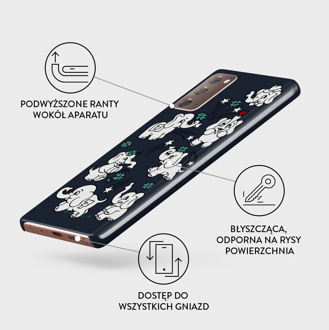 Think Big - Samsung Galaxy Note 20 4G / 5G Etui - Image 3