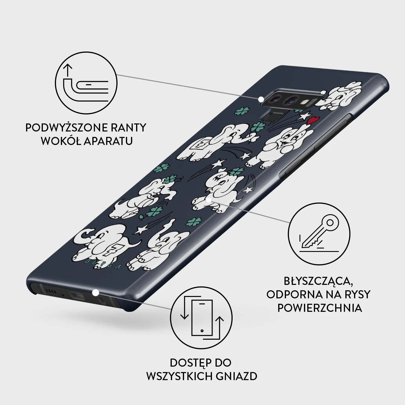 Think Big - Samsung Galaxy Note 9 Etui - Image 3