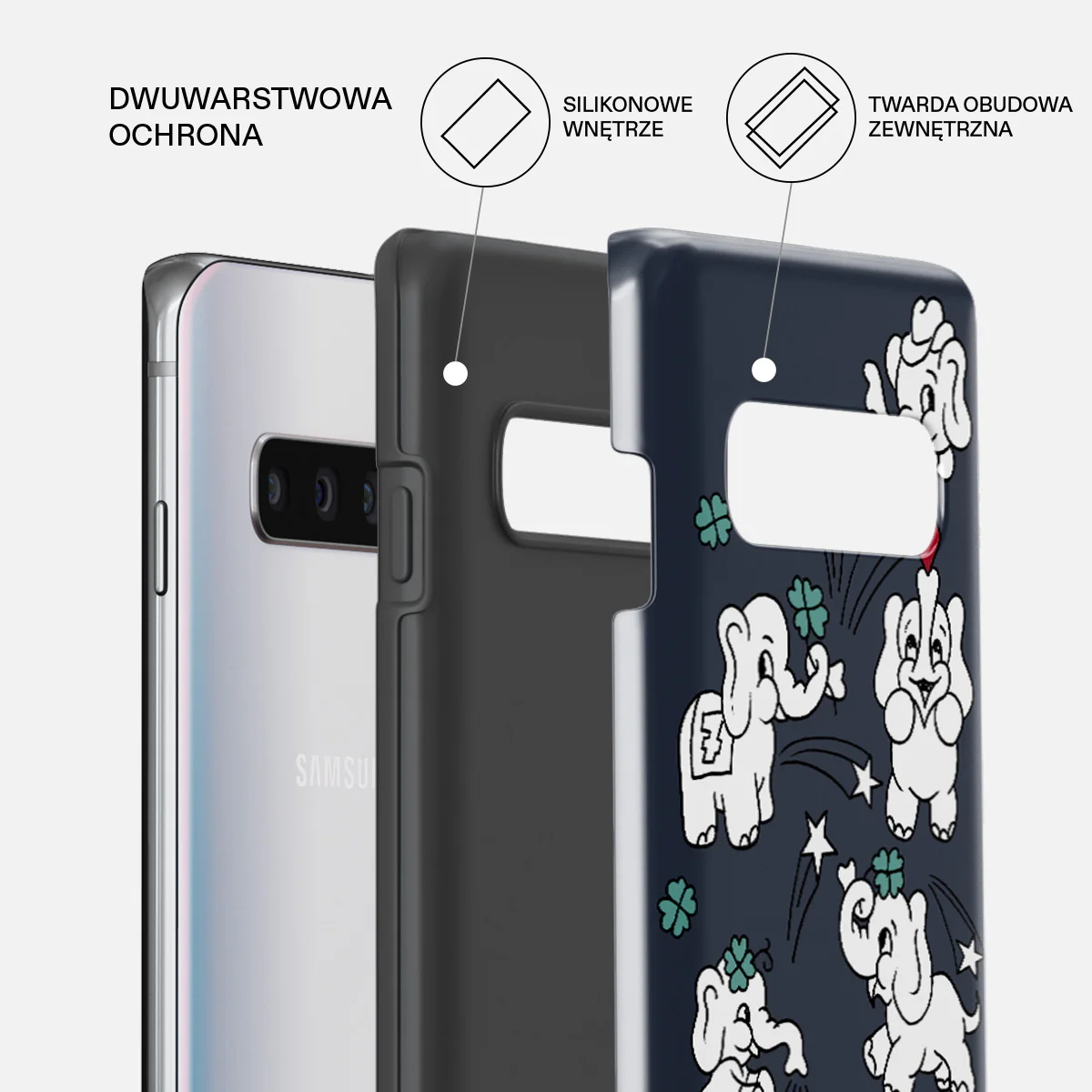 Think Big - Samsung Galaxy S10 Plus Etui - Image 2