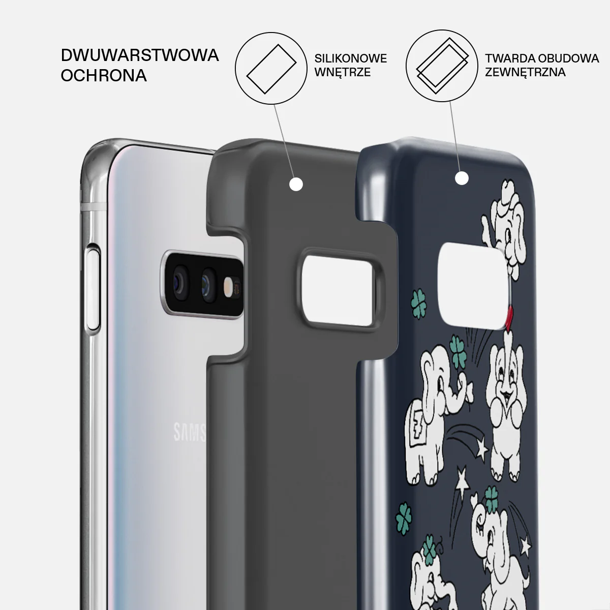 Think Big - Samsung Galaxy S10E Etui - Image 2