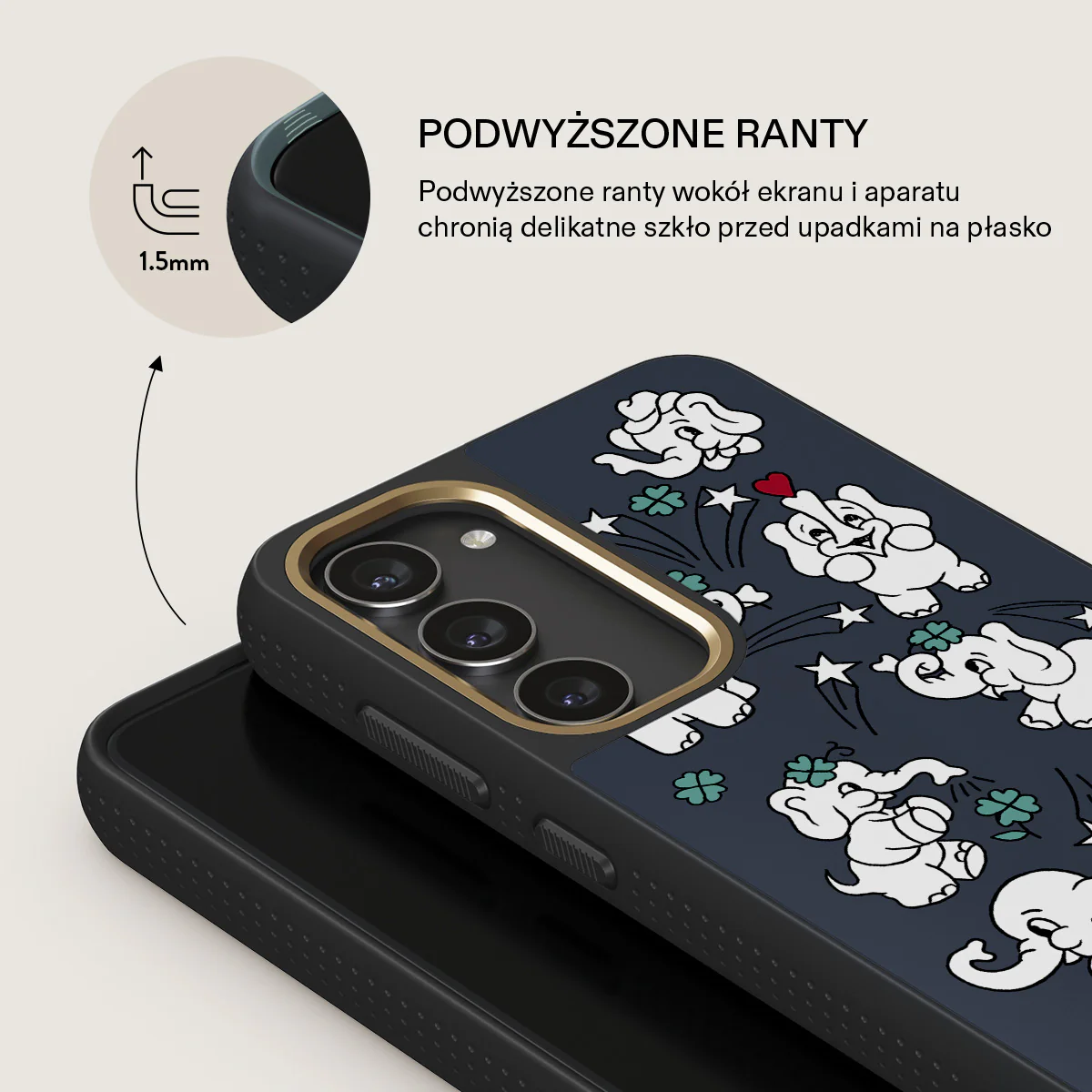 Think Big - Samsung Galaxy S23 Etui - Image 8