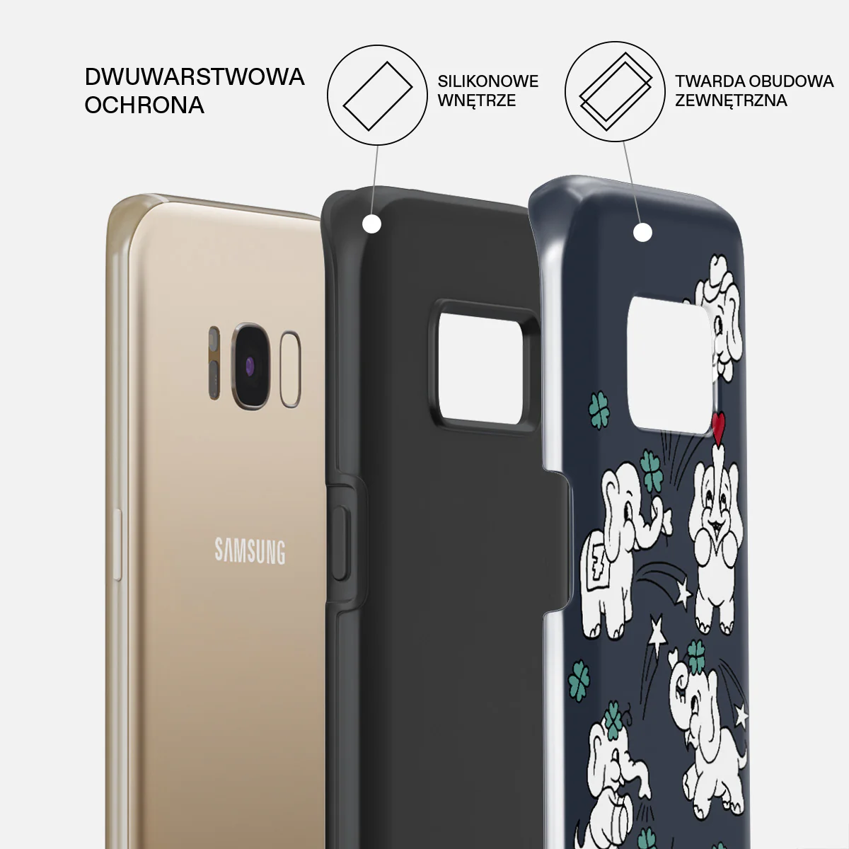 Think Big - Samsung Galaxy S8 Etui - Image 6