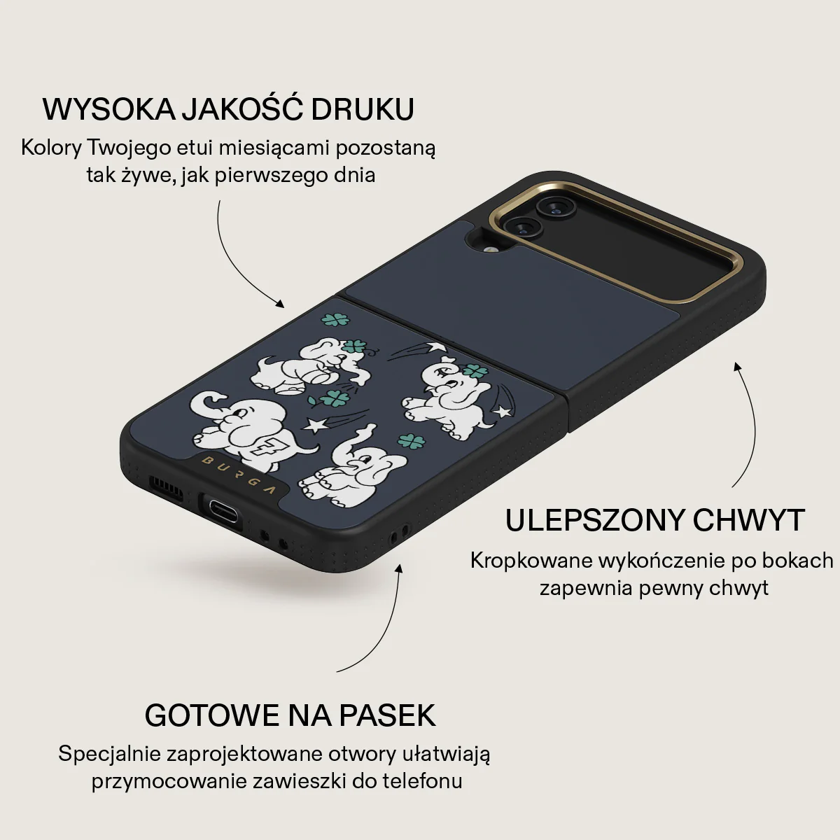 Think Big - Samsung Galaxy Z Flip 4 Etui - Image 18