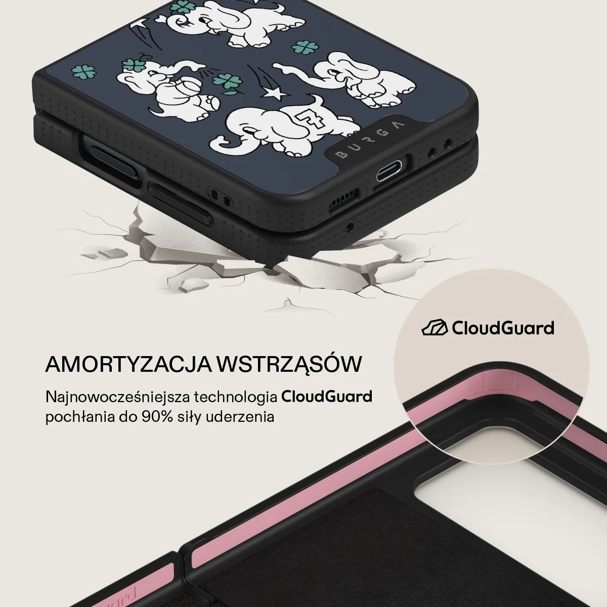 Think Big - Samsung Galaxy Z Flip 4 Etui - Image 22
