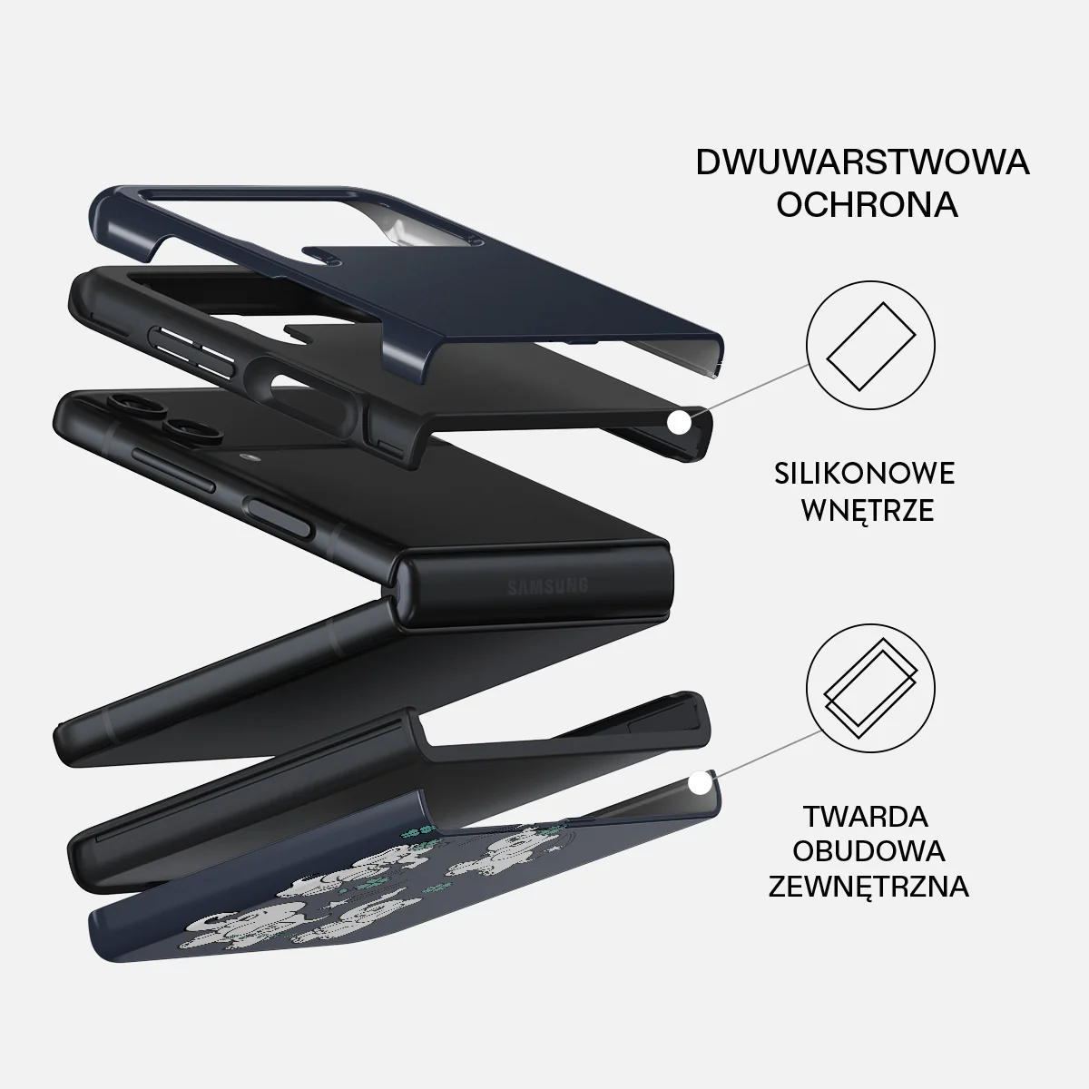 Think Big - Samsung Galaxy Z Flip 4 Etui - Image 8